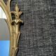 Louis XV style mirror in brass