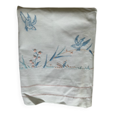 Drap brodé enfant 112 X 78 cm