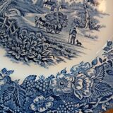 3 assiettes plates anciennes anglaises