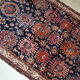 Handmade antique Persian Malayer rug 4.1' x 6.3' (125cm x 192cm) 1910s - 1B741