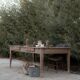 Renovated rustic farmhouse table