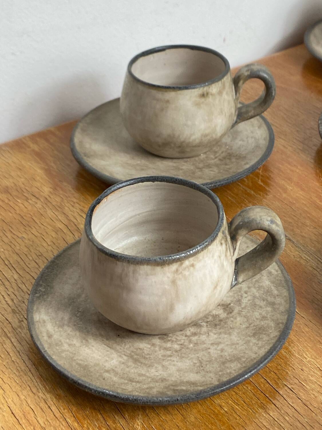 Coffee service, ceramic, Félix Céram, Vallauris
