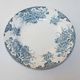 Lot of 2 old 19th century earthenware plates À.Lebacqz and M.Bouchart Sully 23