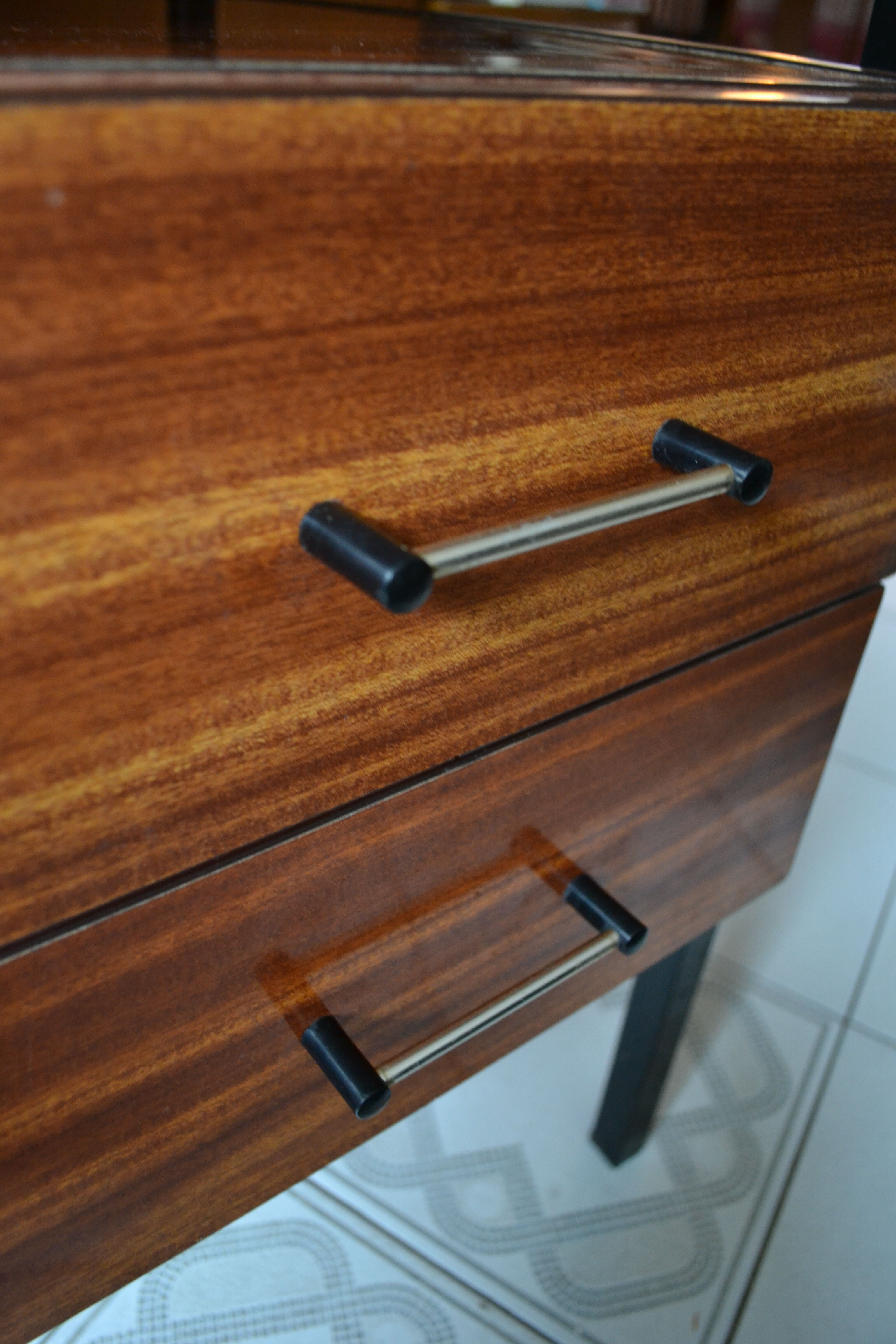 Modernist desk formica 50s