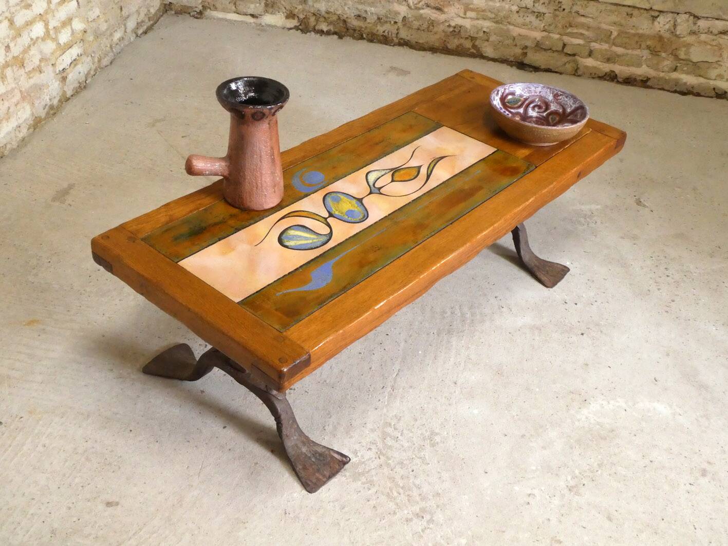 Coffee table by Pierre St Paul, Sant Vicens, 1960