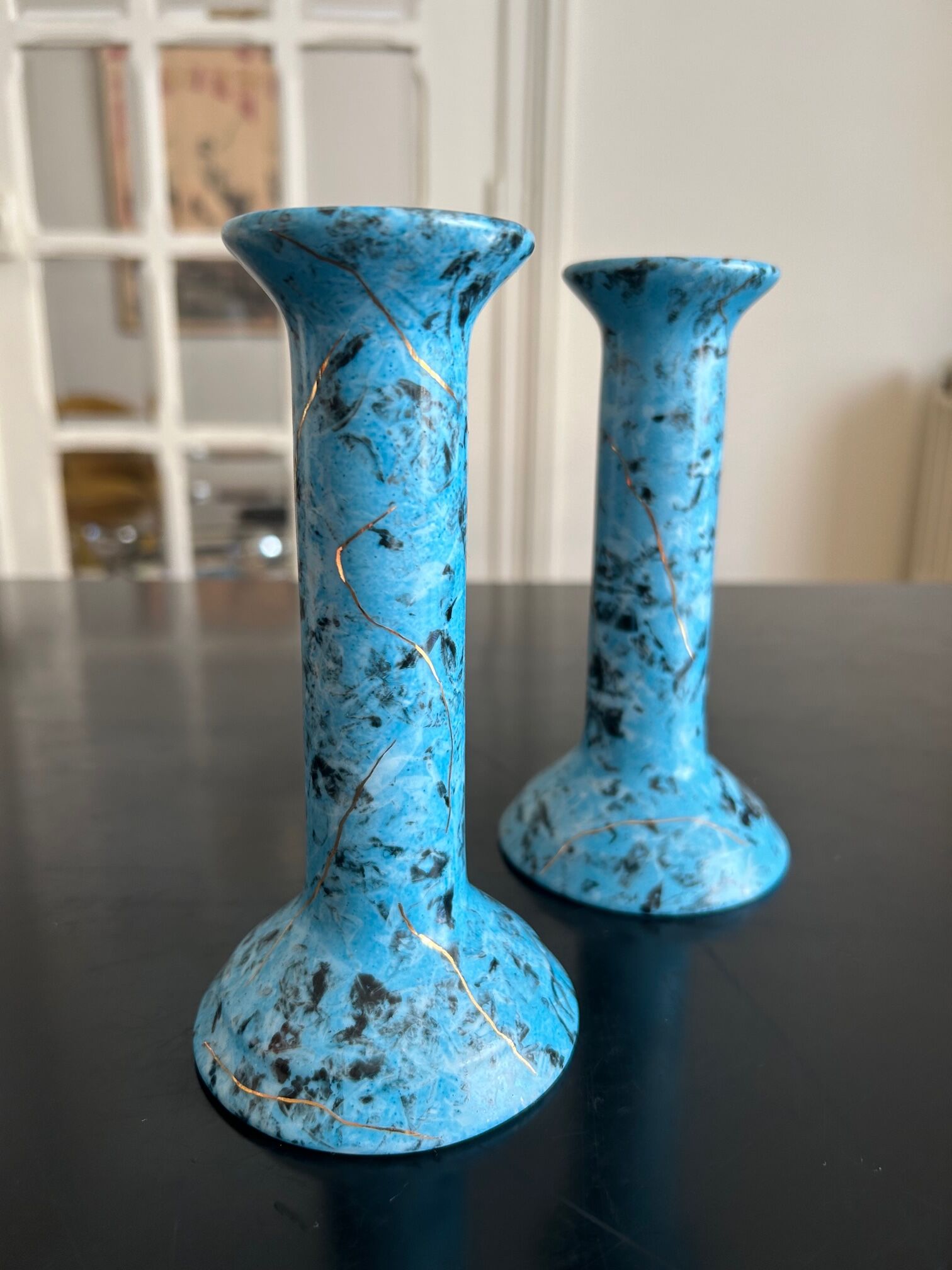 Pair of candlesticks 1980