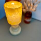 Small vintage alabaster floor lamp