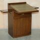 Victorian Davenport Desk in Hardwood and Leather