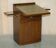 Victorian Davenport Desk in Hardwood and Leather