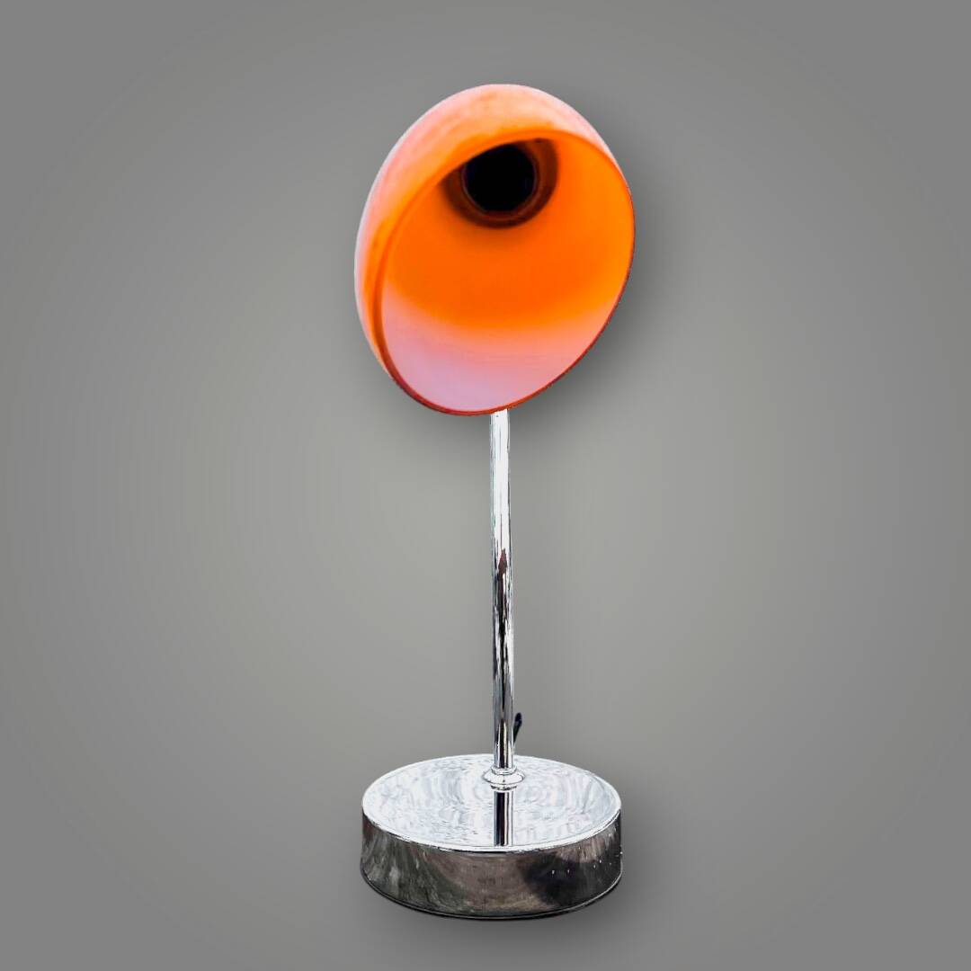 IKEA Kaskad A9308 table lamp in orange opaline glass, 1995
