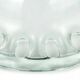 Minimalist pressed glass platter, Japan, 1990s