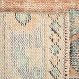 3x9 Pale Orange & Blue Vintage Runner Rug, 80x283Cm SK 6027