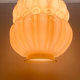 Glass pendant lamp, Polam-Meos, 1970s.