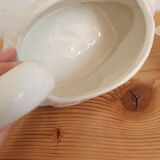 Ceramic swan pot cover