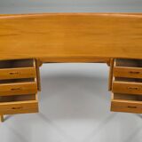 Mid-Century Danish Teak Desk by Svend Åge Madsen for Sigurd Hansen, 1950s