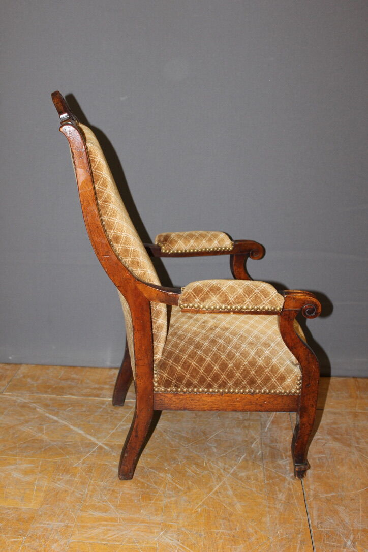 Napoleon III period children's armchair late nineteenth