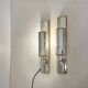 Pair of Mirrored Sconces by Deknudt, 1980s