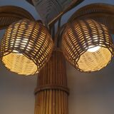 Pair of coconut sconces