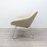 Canapé Allermuir Open en tissu beige