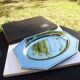 Oval plate Jean Couzon Navarre 38 cm – New in box