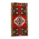 Petit tapis turc vintage 103x52 cm, Short Runner, Tribal, Shabby, Mini Tapis