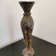 Vintage blown glass vase