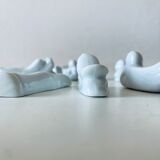 10 antique ceramic knife holders