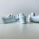 10 antique ceramic knife holders