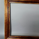 Gilded wood frame gold leaf antique finish 70x47 for painting 61x38 cm SB