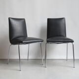 Pair of chairs model "Robert" of Pierre Guariche for Meurop
