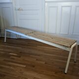 Grand banc d'école vintage