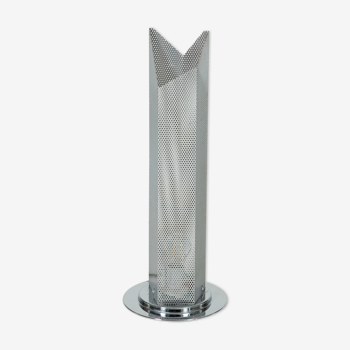Lampe en métal ajouré 1980s