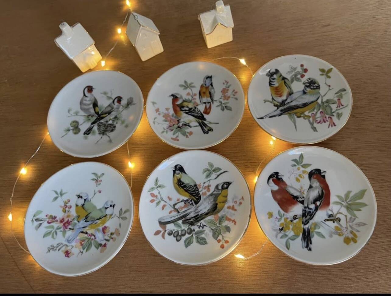 Porcelain plates
