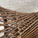 Pair of rattan stool
