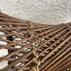 Paire de tabouret en rotin
