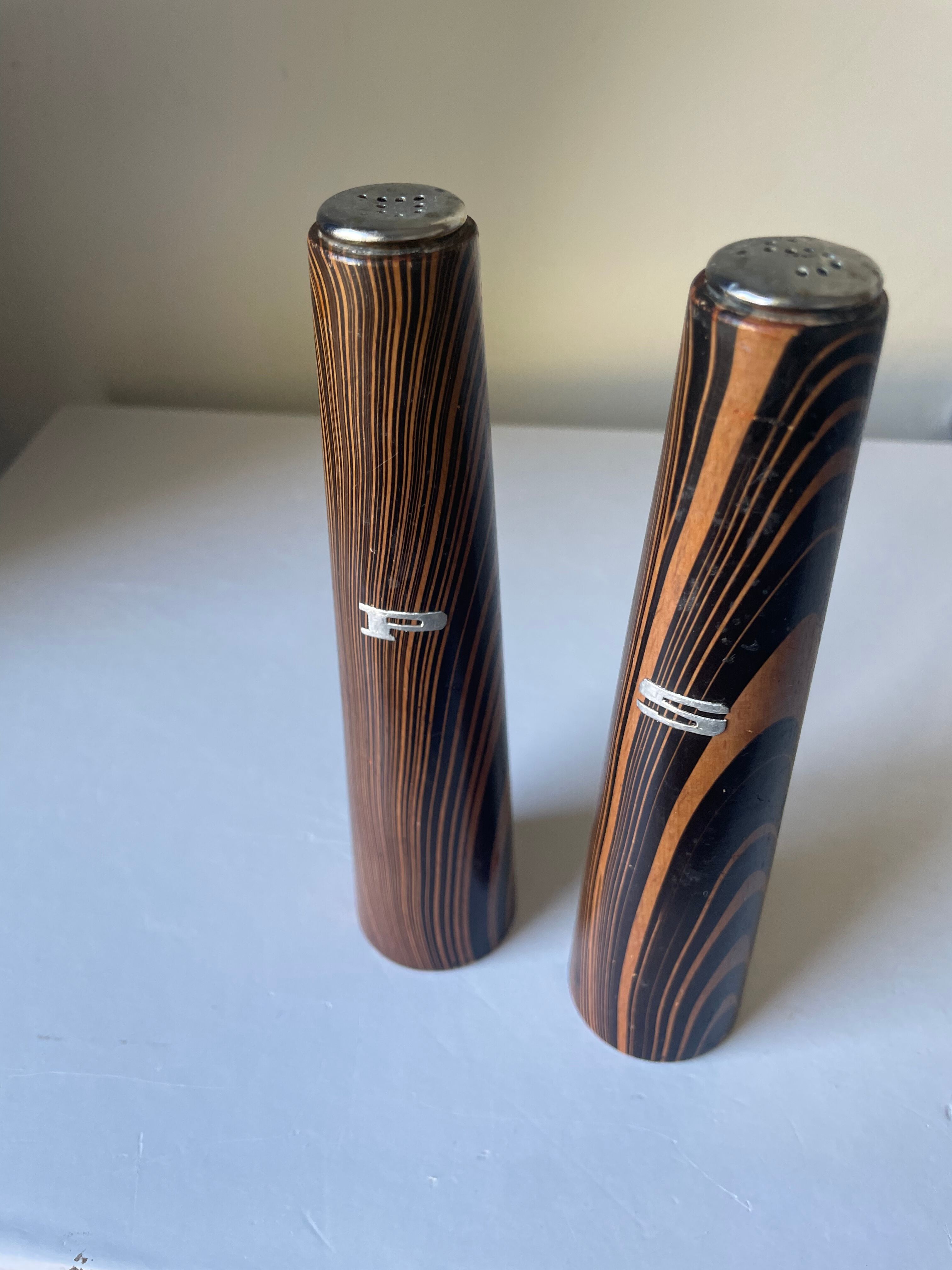 Danish Design vintage salt & pepper shakers