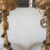 Appliques bronze art déco 1930