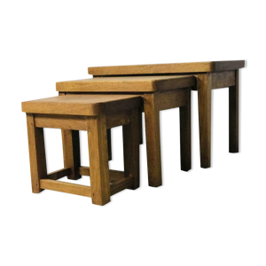 Ensemble de 3 tables