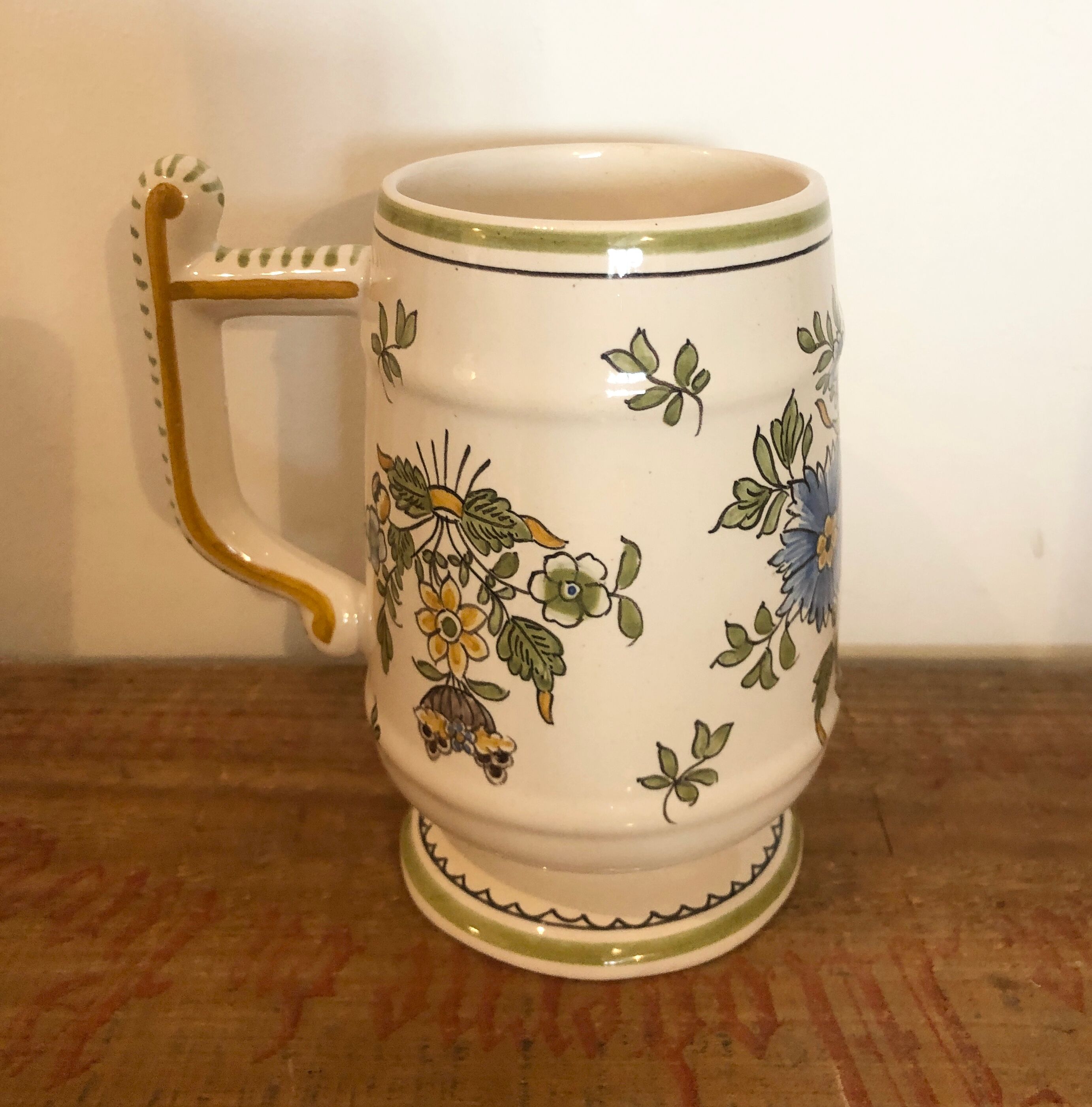 Moustiers beer glass