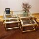 Tables gigognes Rochebobois vintage