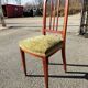 Coiffeuse et chaise en acajou blond Art Déco 1930