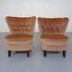 Mohair Club Chairs by Adolf Wrenger, Germany, 1950s, Set of 2
