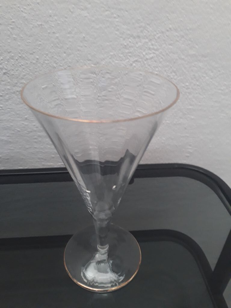 Verres champagne vintage Rogaska