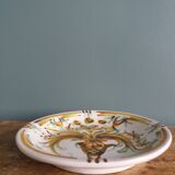 Lunch bowl and saucer Keraluc Quimper signed
