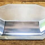 Bannette basket bread basket Art Deco silver metal Rosewood Christofle Alfenide