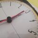 Horloge formica vintage seventies