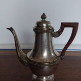 Vintage silver metal teapot