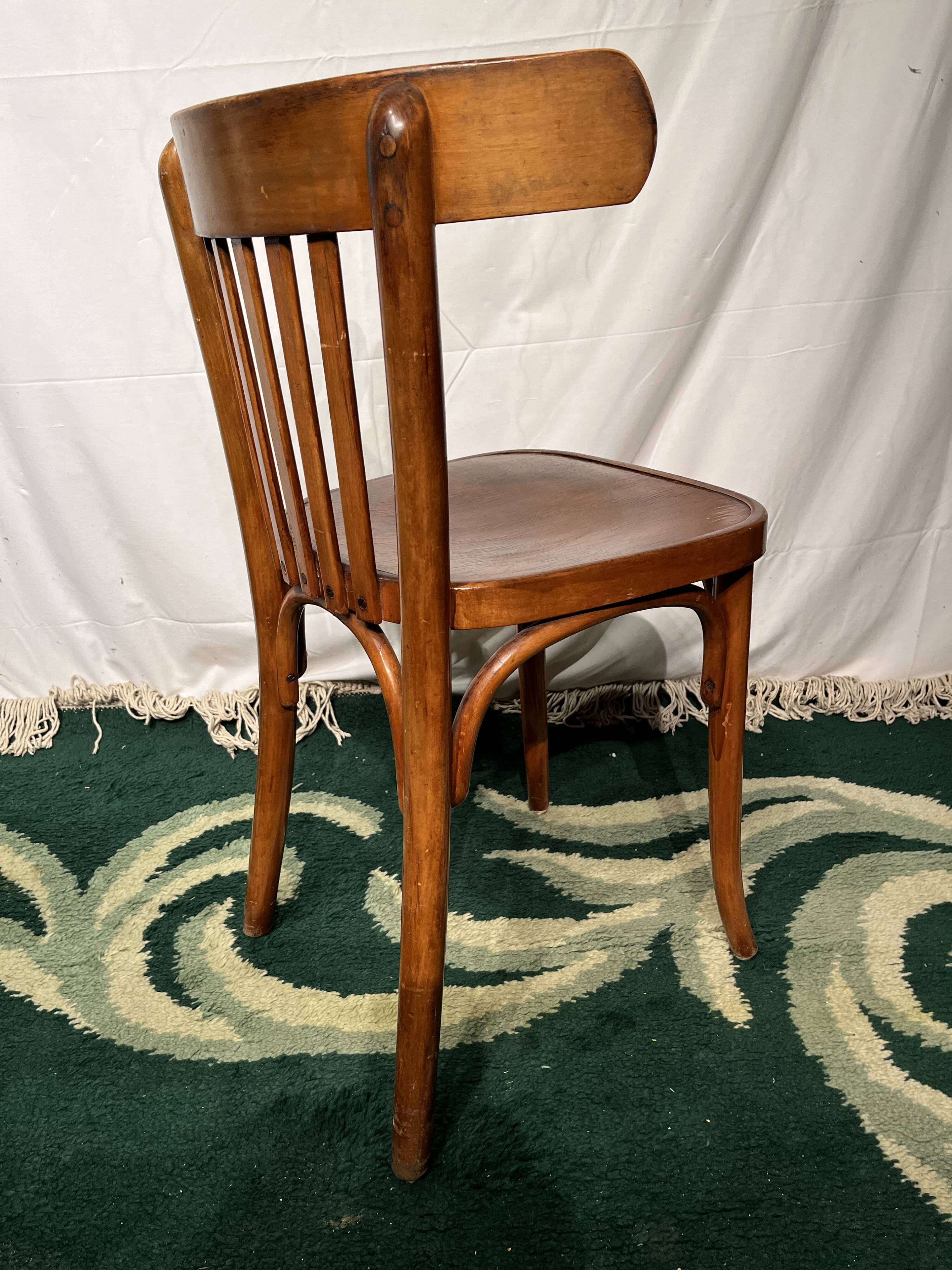 Chaise bistrot Thonet 1930