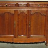 Very large manor sideboard, late 19th century, solid oak
