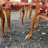 6 Louis XV style chairs